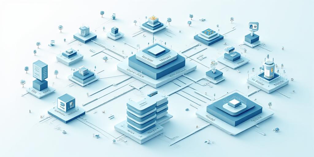 Schematische Darstellung der verwendeten Technologien und Protokolle